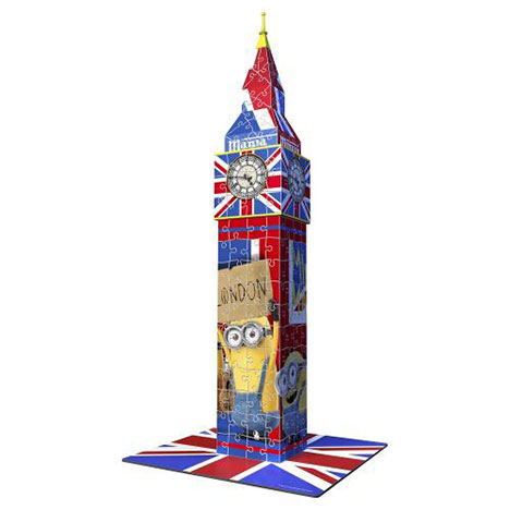 Big Ben 3D Minions Jigsaw Puzzle Extra Image 1